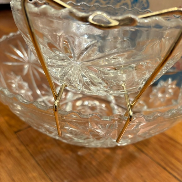 Like New Anchor Hocking 3 Piece Chip & Dip Set - Picture 4 of 4